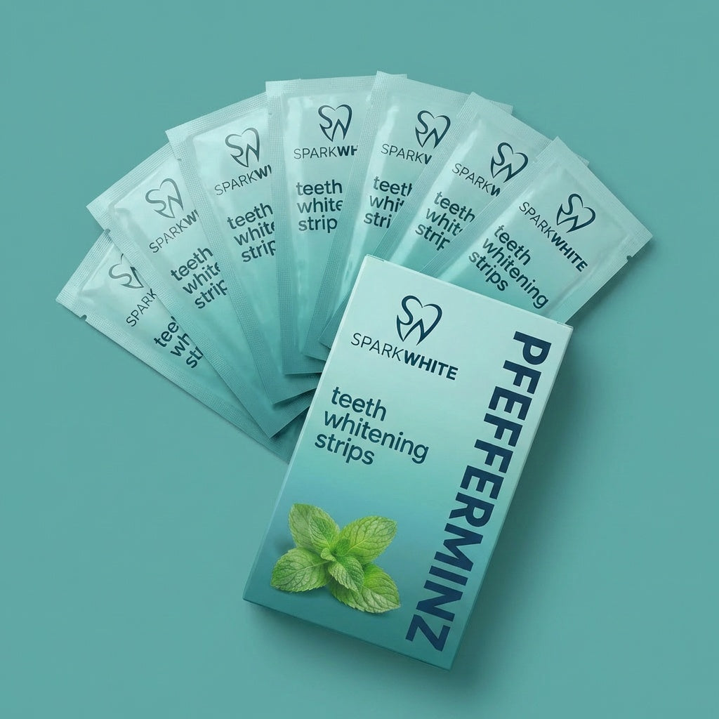 Teeth Whitening Strips Pfefferminz