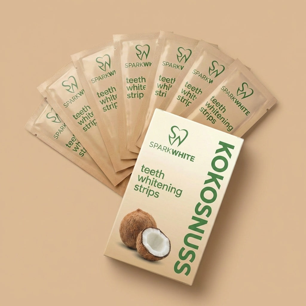 Teeth Whitening Strips Kokosnuss