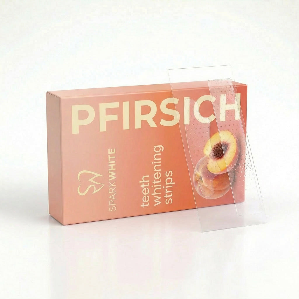 Teeth Whitening Strips Pfirsich