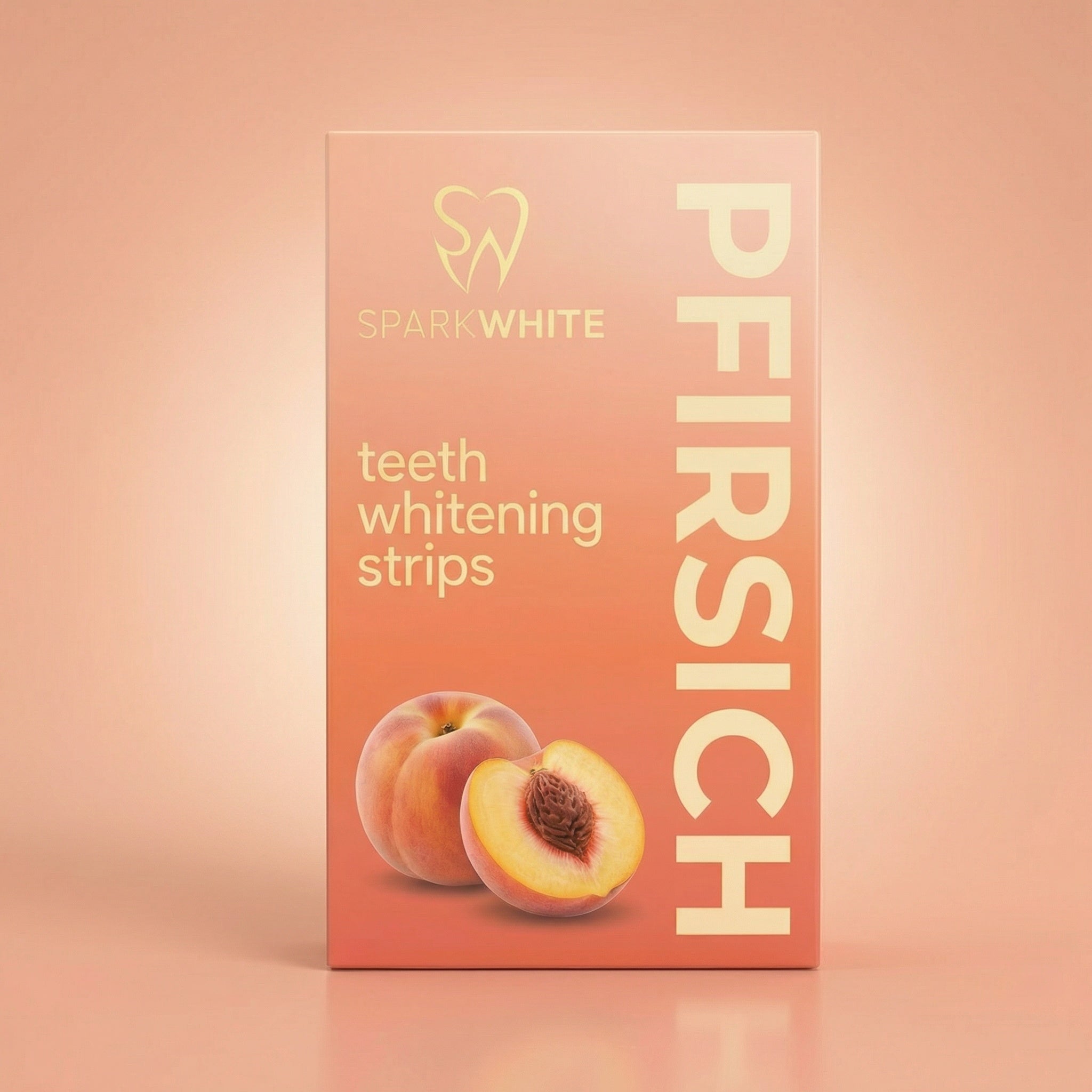 Teeth Whitening Strips Pfirsich
